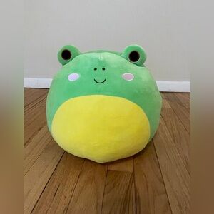 Reversible Squishmallow Wendy the Frog & Hank The Hippo, 10”